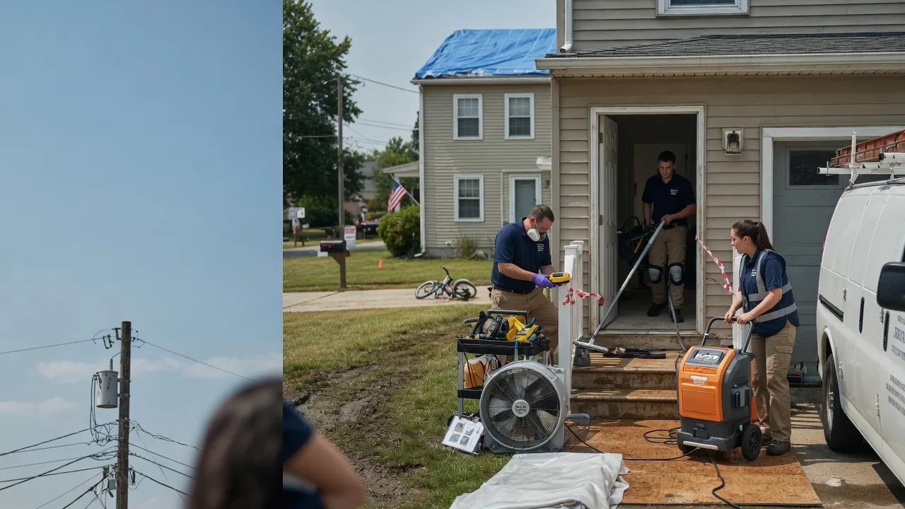 Water Damage Repair in Dorset, OH near me